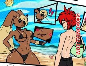 Пляжная годовщина Рэйфа и Луны