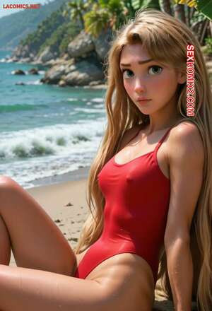Rapunzel sexy Baywatch. Rerfectaistudio